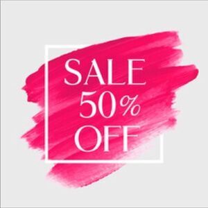 Bundle any 2 items and save 50% off!!
